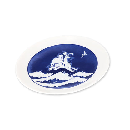 Yamaka Moomin KOKON/NAMIMA 12cm Porcelain Small Plate