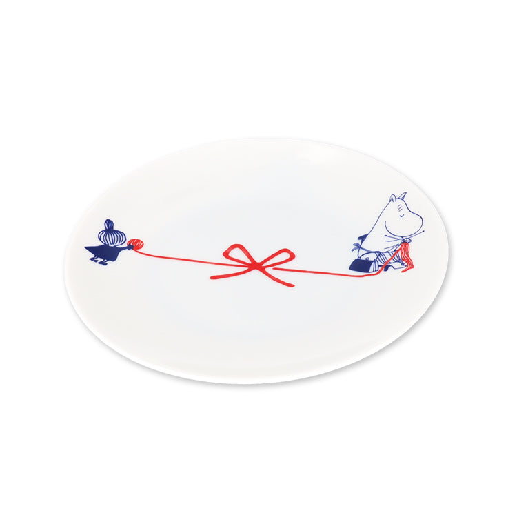 Yamaka Shoten Moomin KOKON Mizuhiki Ceramic Small Plate 12cm