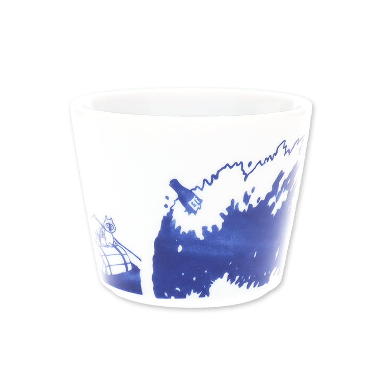 Yamaka Shoten Moomin KOKON NAMIMA Soba Choko Cup Porcelain 190ml