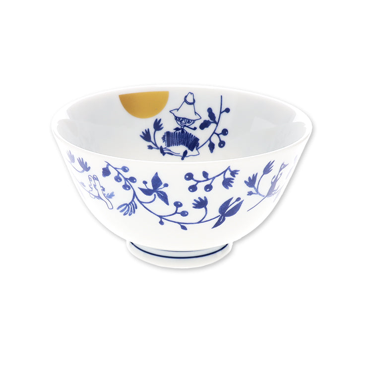 Moomin KOKON Karakusa Ceramic Rice Bowl 11 fl oz