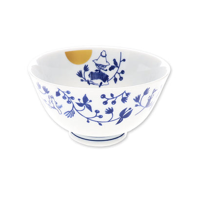 Moomin KOKON Karakusa Ceramic Rice Bowl 11 fl oz