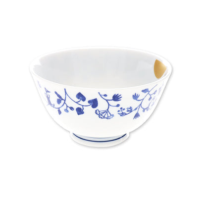 Moomin KOKON Karakusa Ceramic Rice Bowl 11 fl oz