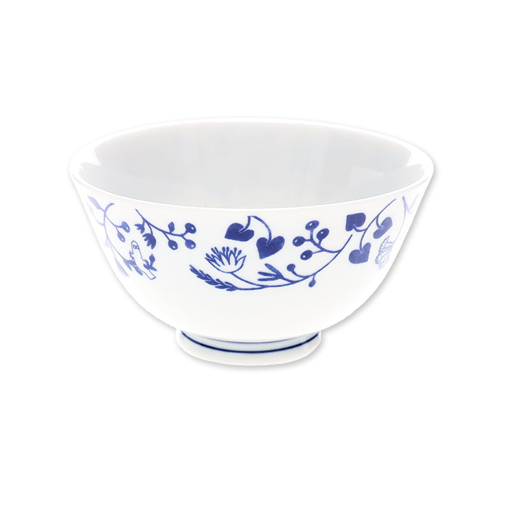 Moomin KOKON Karakusa Ceramic Rice Bowl 11 fl oz