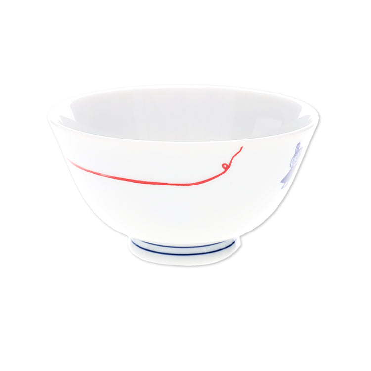 Yamaka Moomin KOKON Mizuhiki Rice Bowl 330ml