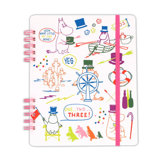 HIGHTIDE Moomin Papa Playful Ring Notebook 160 Pages