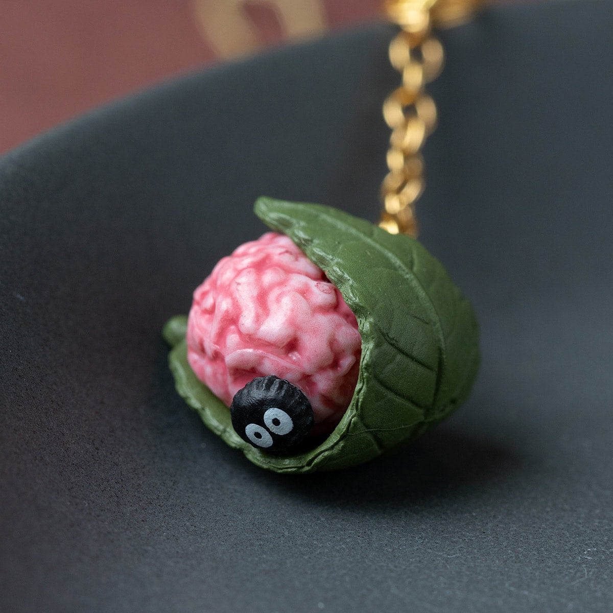 My Neighbor Totoro Japanese Sweets Sakuramochi Key Chain - Ghibli Studio