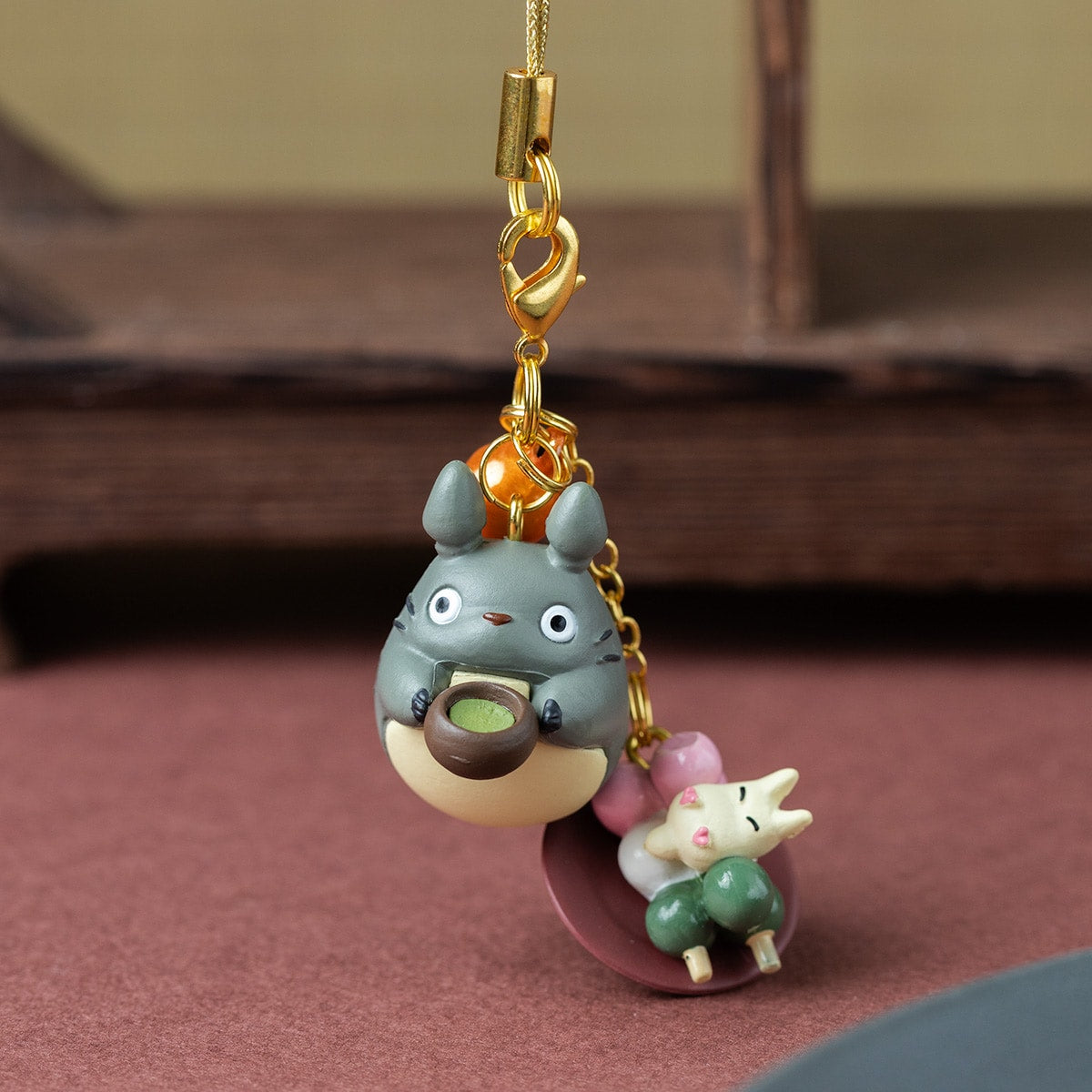 My Neighbor Totoro Japanese Sweets Dango Key Chain - Ghibli Studio