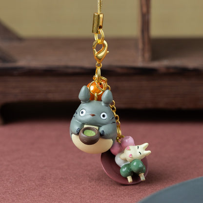 My Neighbor Totoro Japanese Sweets Dango Key Chain - Ghibli Studio