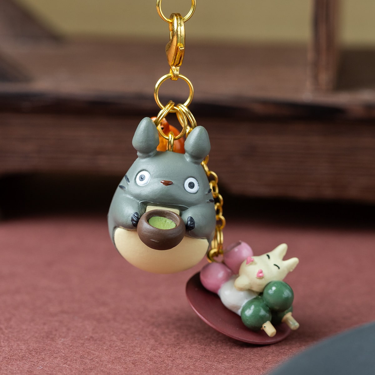 My Neighbor Totoro Japanese Sweets Dango Key Chain - Ghibli Studio