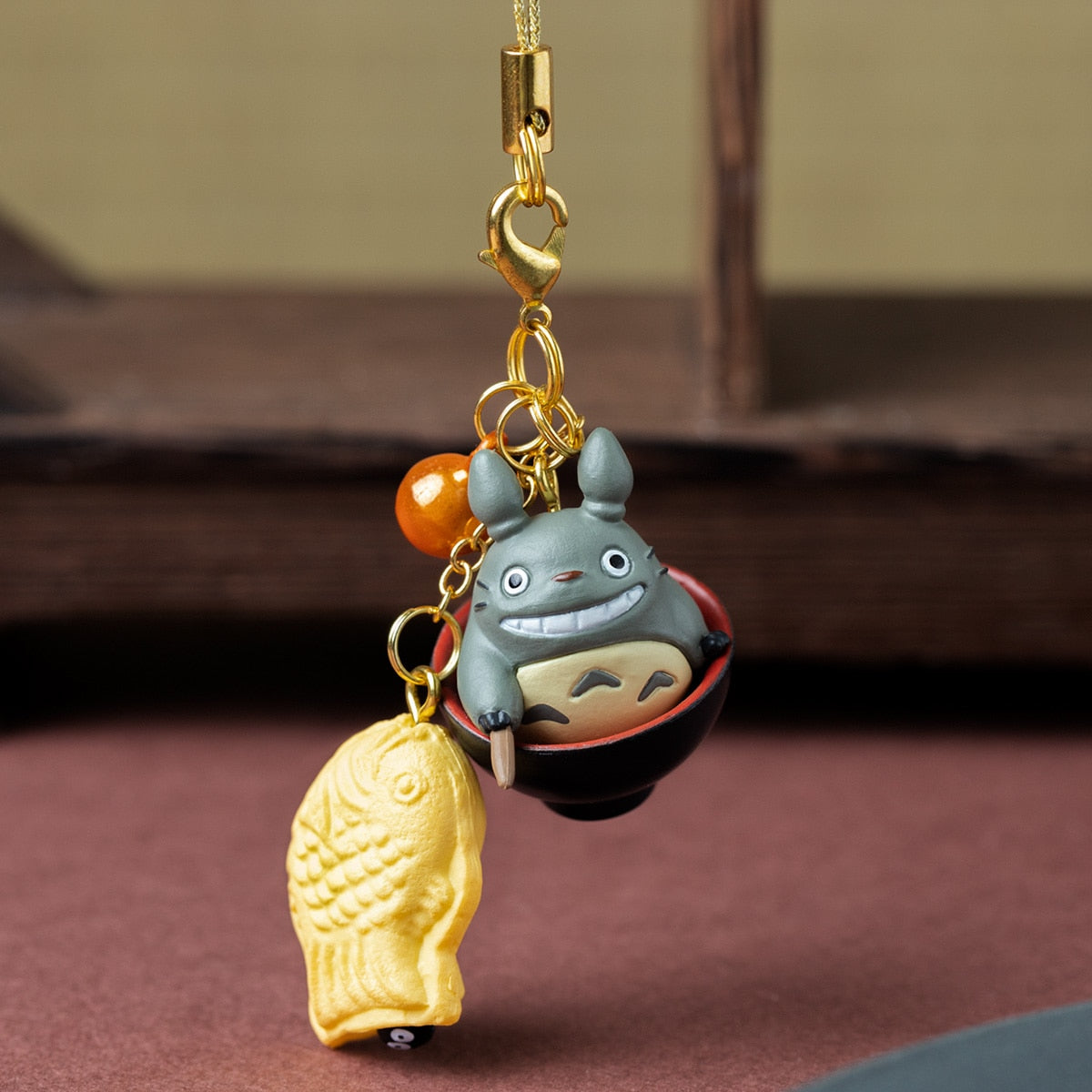 My Neighbor Totoro Japanese Sweets Taiyaki Key Chain - Ghibli