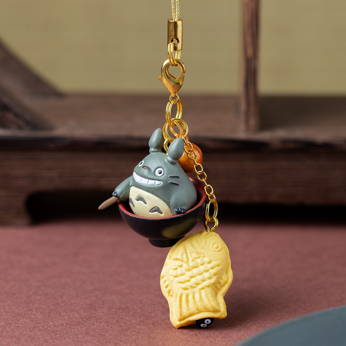 My Neighbor Totoro Japanese Sweets Taiyaki Key Chain - Ghibli Studio