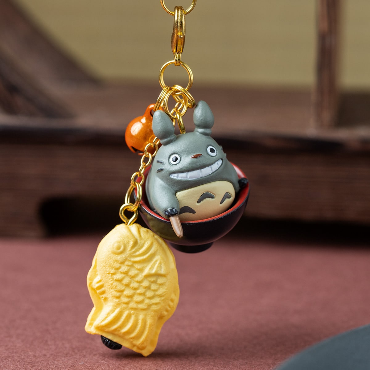 My Neighbor Totoro Japanese Sweets Taiyaki Key Chain - Ghibli