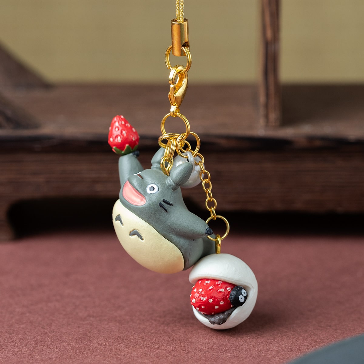 My Neighbor Totoro Japanese Sweets Daifuku Key Chain - Ghibli Studio