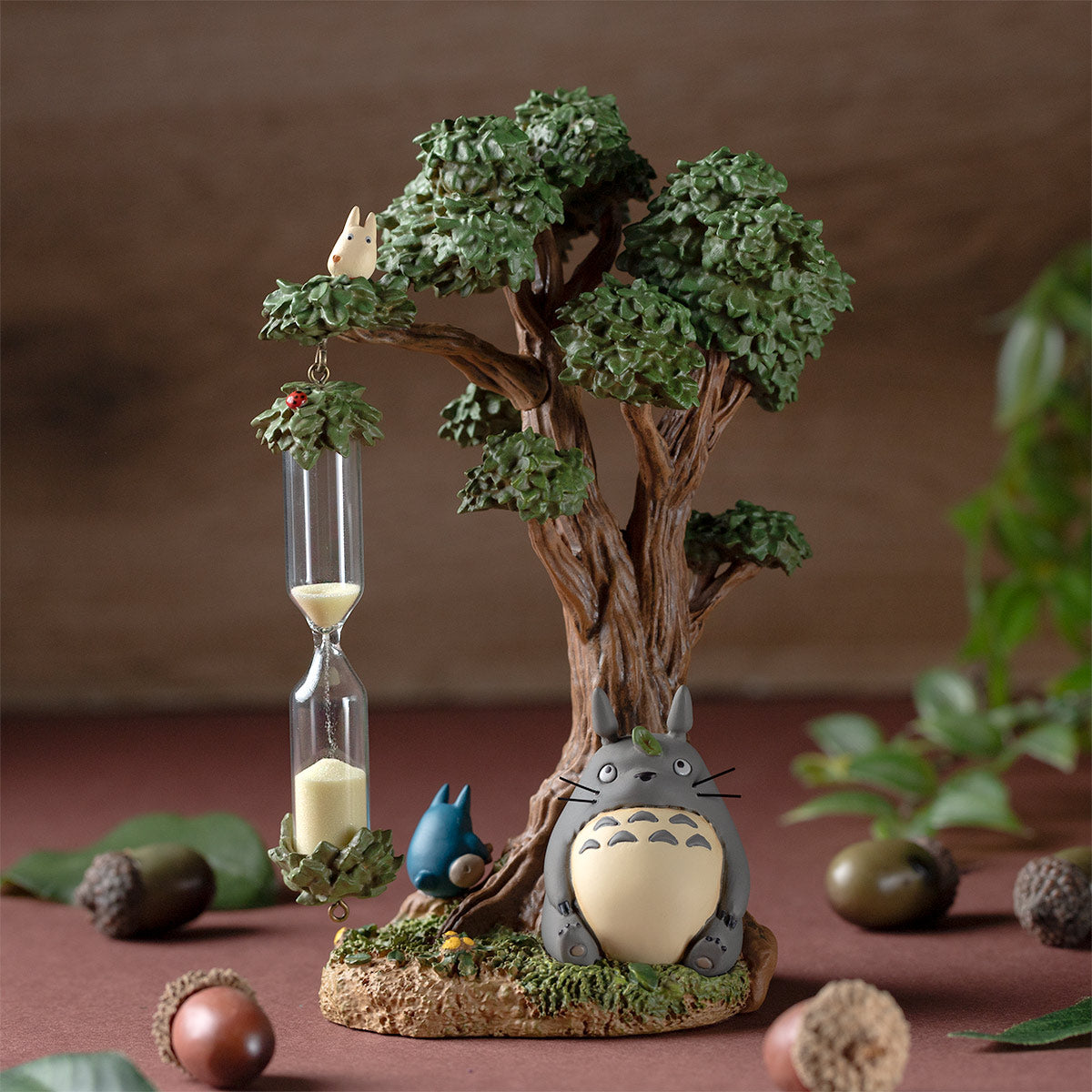 My Neighbor Totoro Diorama Hourglass - Camphor Tree and Totoros- Ghibli Studio