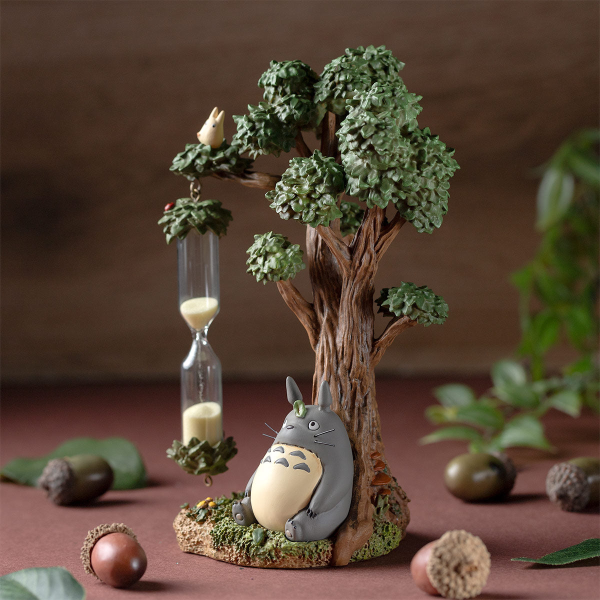 My Neighbor Totoro Diorama Hourglass - Camphor Tree and Totoros- Ghibli Studio