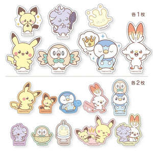 Pokemon Pokepeace Flake Seals Set A