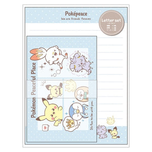 Pokemon Pokepeace Letter Set