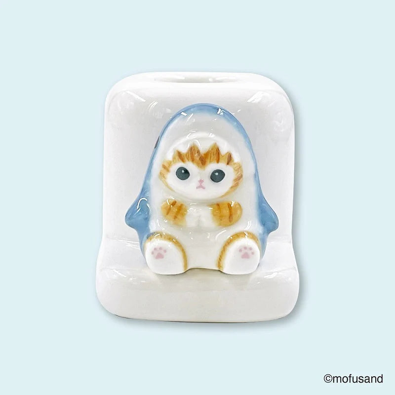 Mofusand Ceramic Figure Toothbrush Stand (Single)