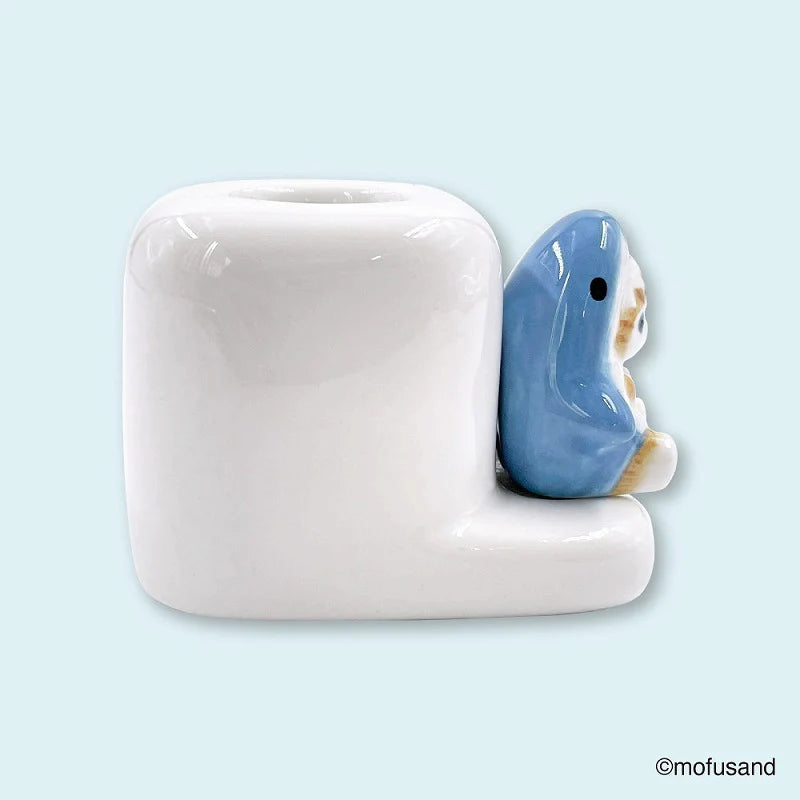 Mofusand Ceramic Figure Toothbrush Stand (Single)