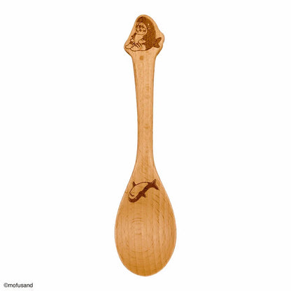 Mofusand Wooden Spoon (Shark)