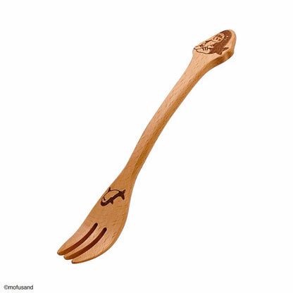 Mofusand Wooden Fork (Shark)