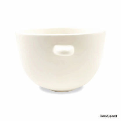 Mofusand Plastic Bowl & Ceramic Bowl Set (Flower)