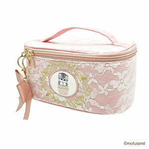 Mofusand Vanity Lace Pouch - Pink