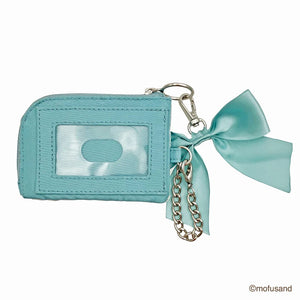 Mofusand Lace Card Case & Coin Pouch - Blue