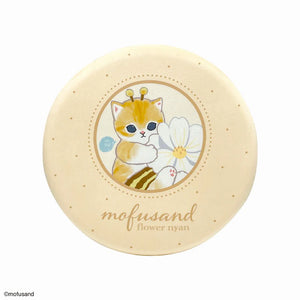 Mofusand Flower Mochi Mochi Cushion - Yellow