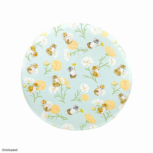 Mofusand Flower Mochi Mochi Cushion - Yellow