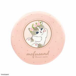 Mofusand Flower Mochi Mochi Cushion - Pink