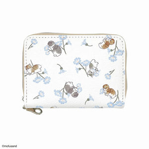 Mofusand Flower Card Case - White