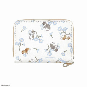 Mofusand Flower Card Case - White