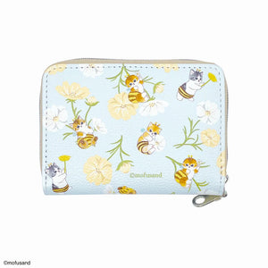 Mofusand Flower Card Case - Blue