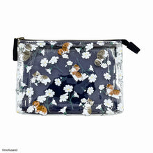 قم بتحميل الصورة في عارض الصور، Mofusand Flower 3 Pockets Pouch - Navy