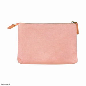 Mofusand Flower 3 Pockets Pouch - Pink