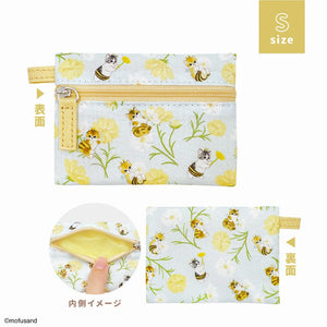 Mofusand Flower 3 Sizes Pouch Set