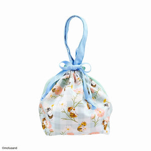 Mofusand Flower Nyan Outdoor Petit Bag Flower - Blue