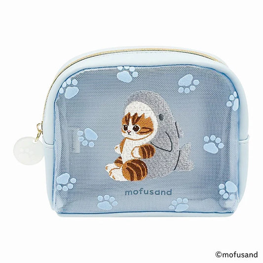 Mofusand Box Pouch Flocky (Shark Meow)