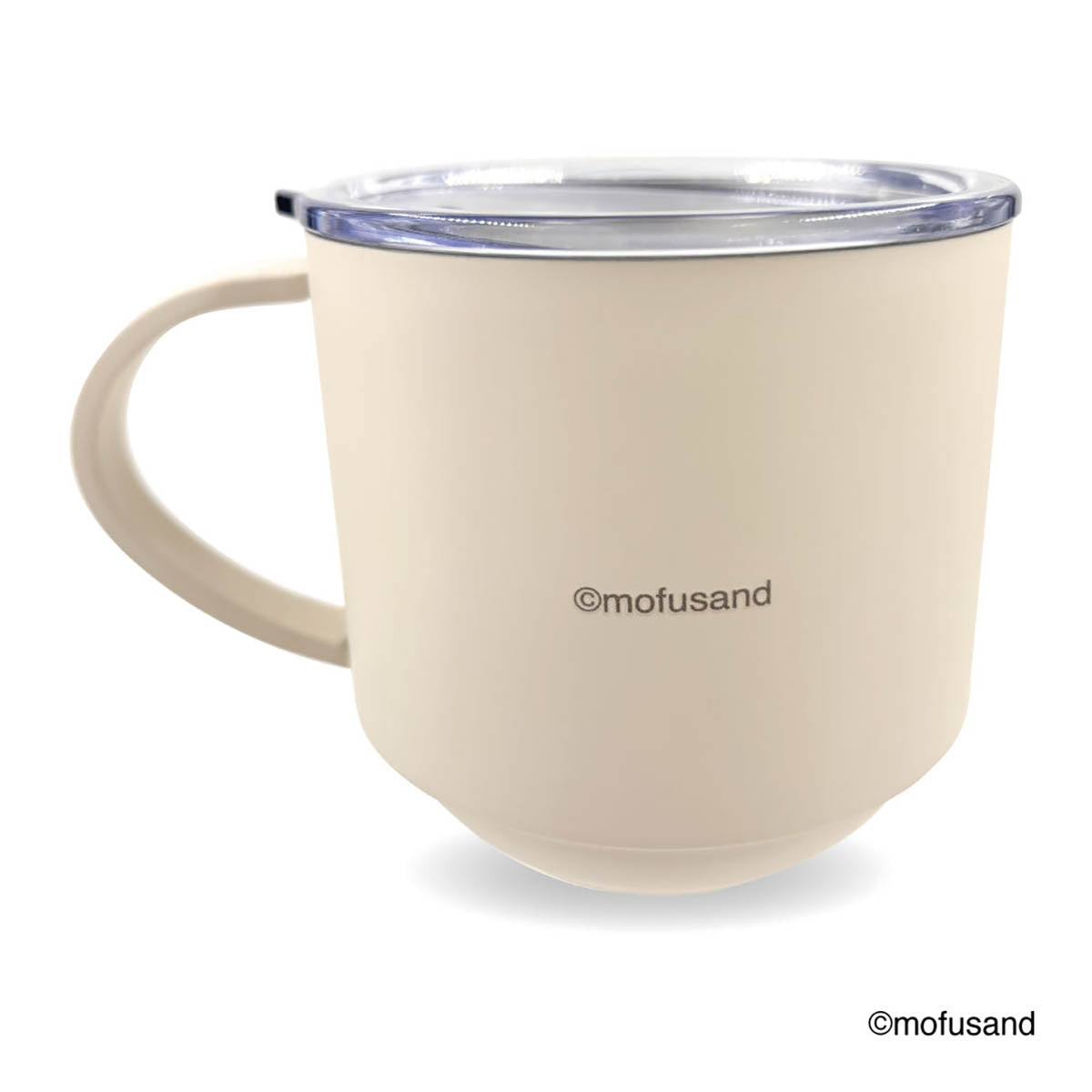 Mofusand Stacking Stainless Mug with Lid 280ml (Panda Nyan)