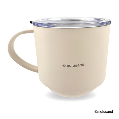 Mofusand Stacking Stainless Mug with Lid 280ml (Panda Nyan)