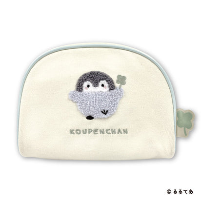 Koupen-chan Round Pouch Fluffy Pastel Sagara Embroidery Case