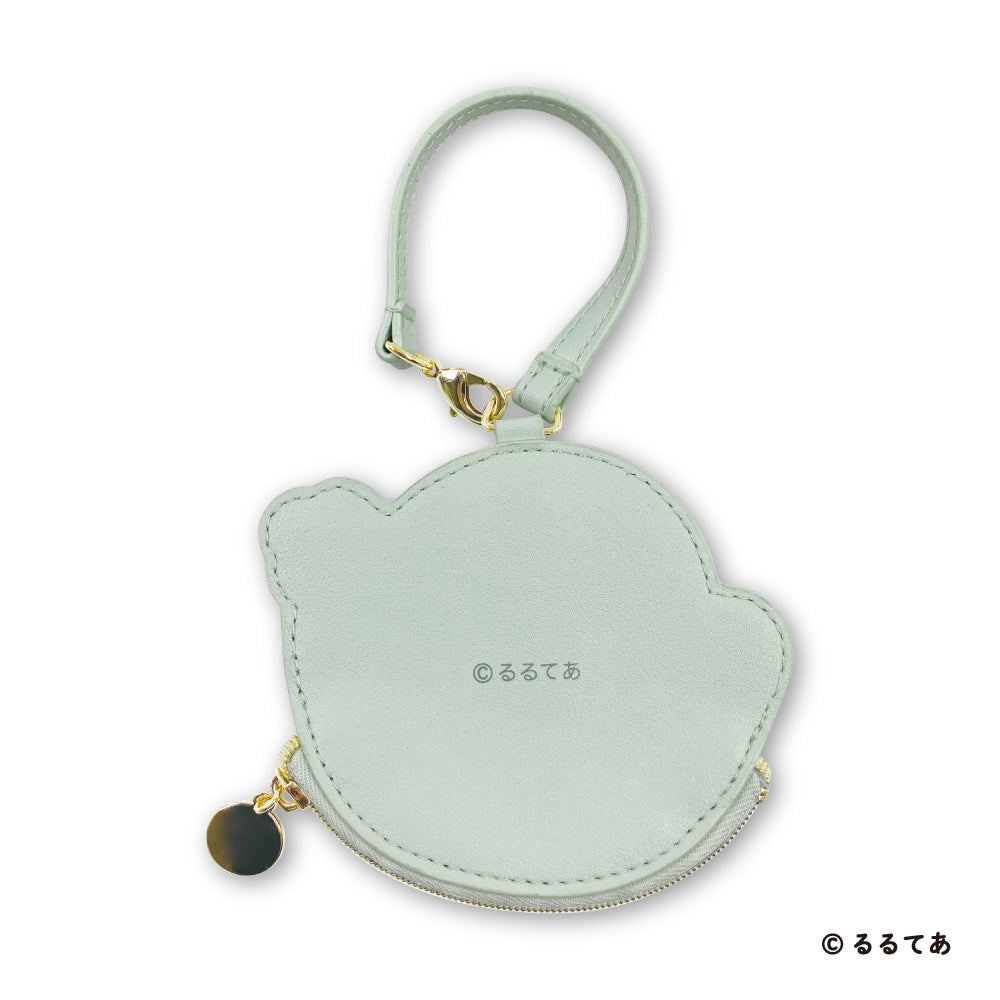 Marimocraft Koupen-chan Sagara Embroidered Mini Pouch Fluffy Pastel Clover