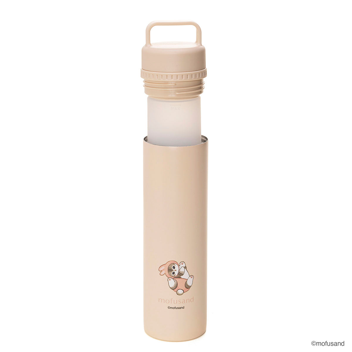 Marimocraft mofusand STICOL 2-in-1 Stainless Water Bottle 230ml Usanyan