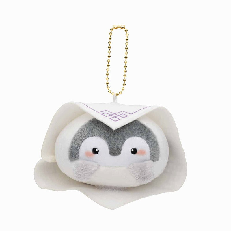 Koupen chan Steamed Bun with Red Bean Paste Plush Toy Keychain