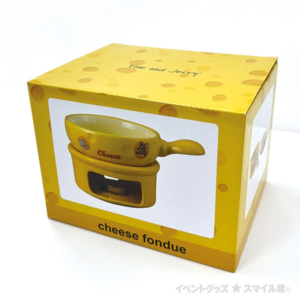 Tom and Jerry Ceramic Cheese Fondue Set with Stand 370ml