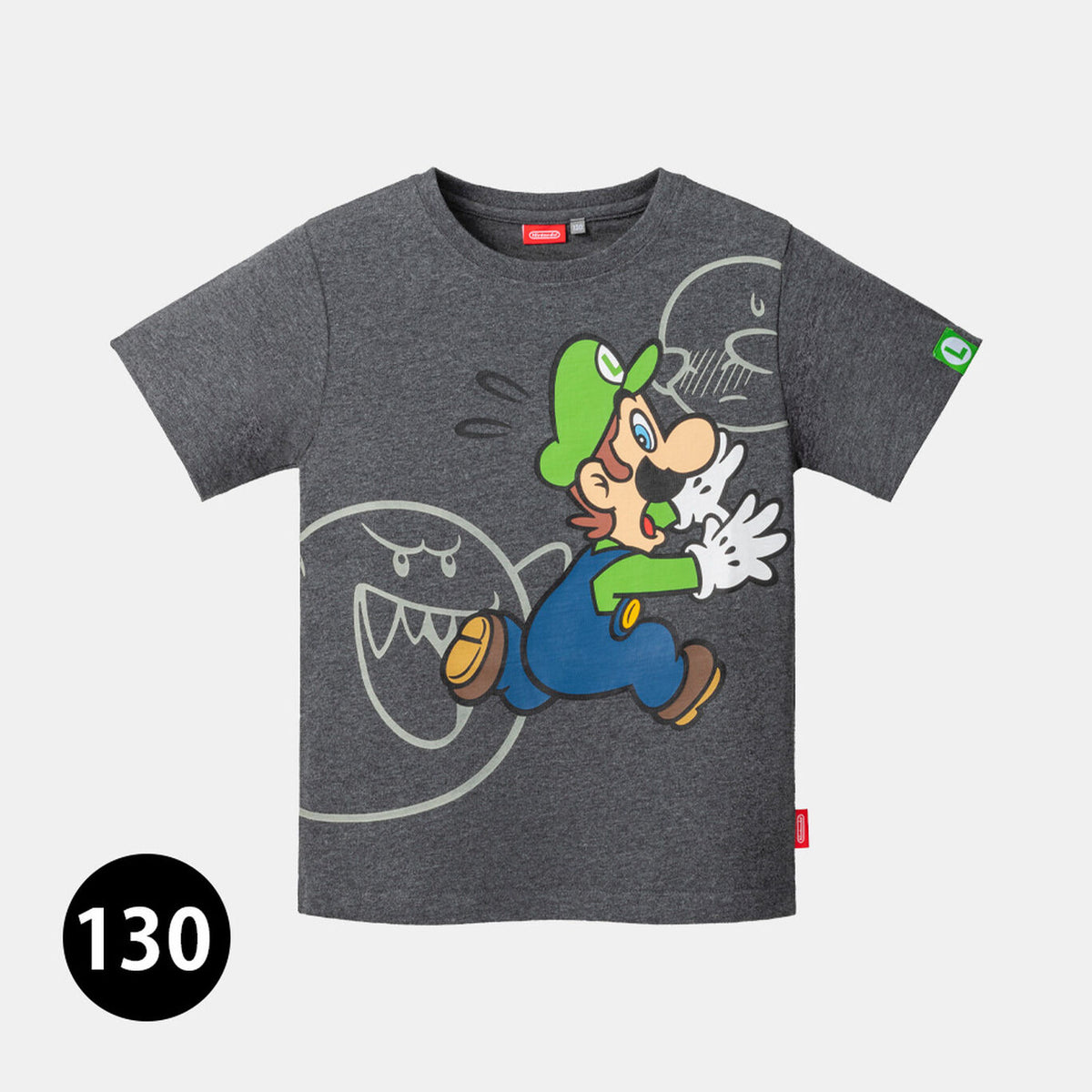 Nintendo Super Mario Luigi Glow-in-the-Dark T-Shirt Cotton Tee