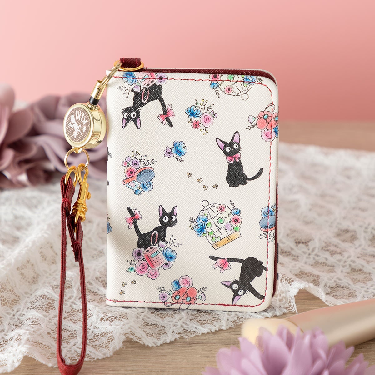 Kiki's Delivery Service Flower Series Card Case - Ghibli Studio