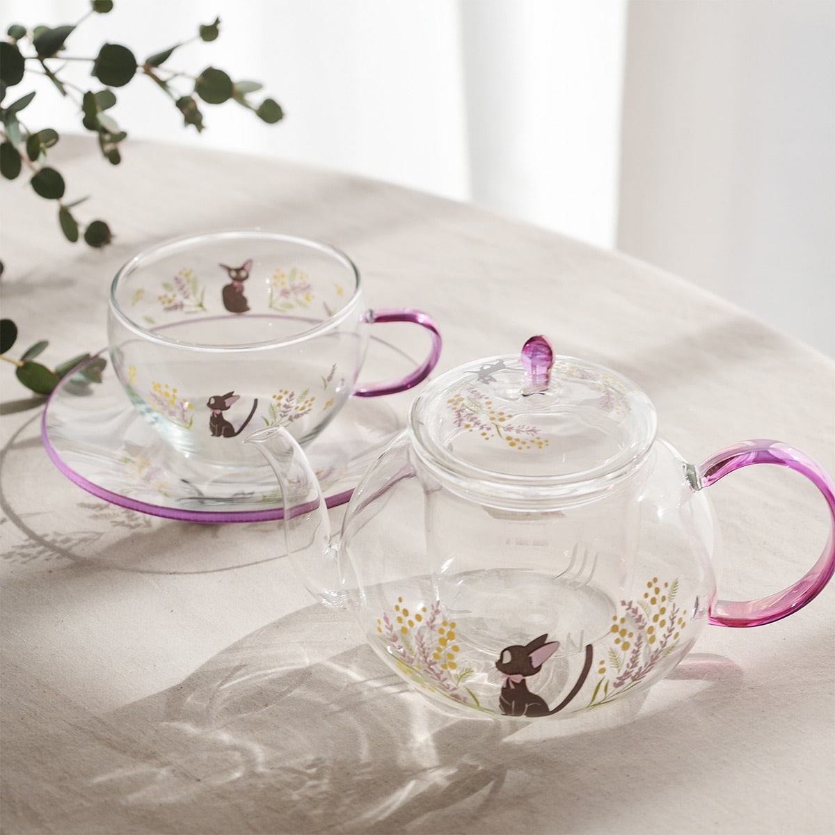 Donguri Closet Kiki's Delivery Service Flower Bouquet Series Glass Pot