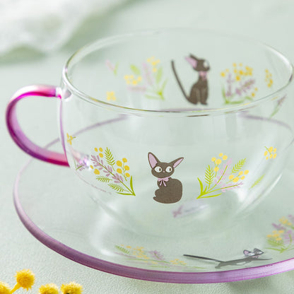 Donguri Closet Kiki's Delivery Service Flower Bouquet Cup & Saucer